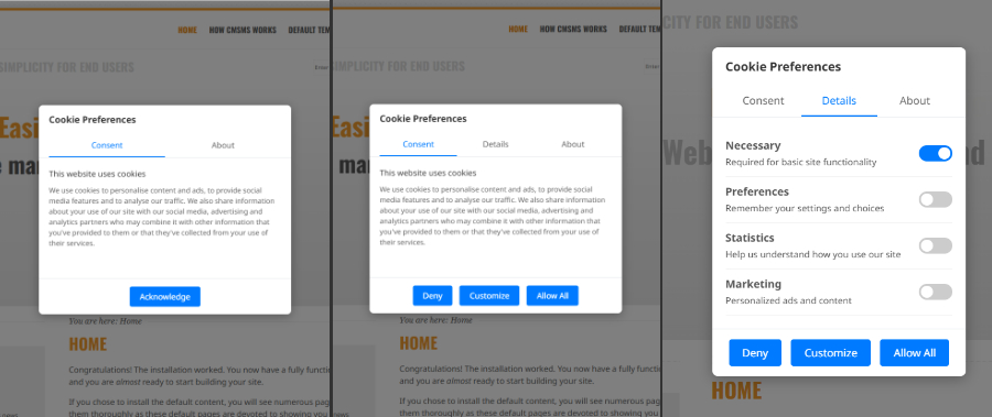 GoogleConsentPlatform module